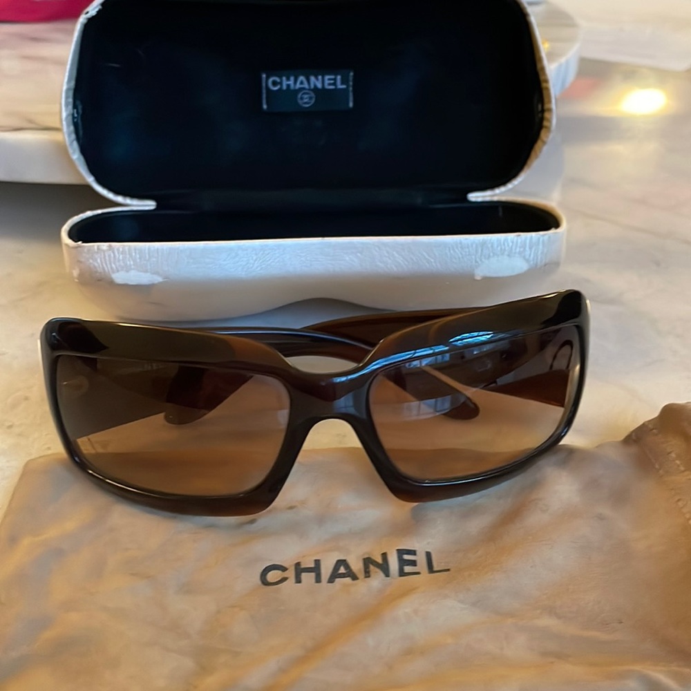 Authentic Chanel sunglasses